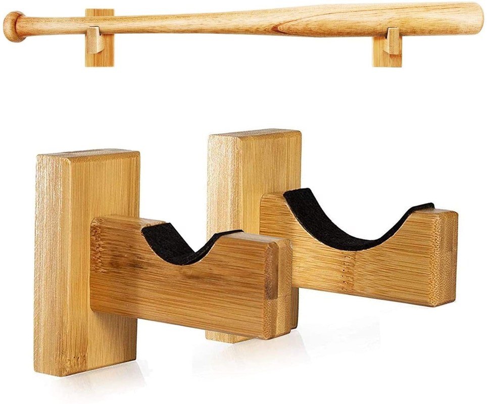 Estante de parede para tacos de beisebol e softbol