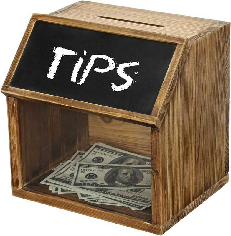 Bate-papo com etiqueta de chalkboard e janela acrílica