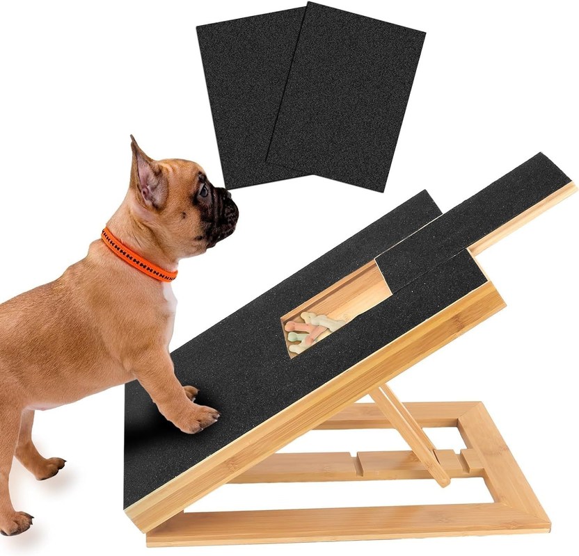 Pad de raspagem para cães/gatos com tampa removível e ficha de unhas ajustável em ângulo diferente