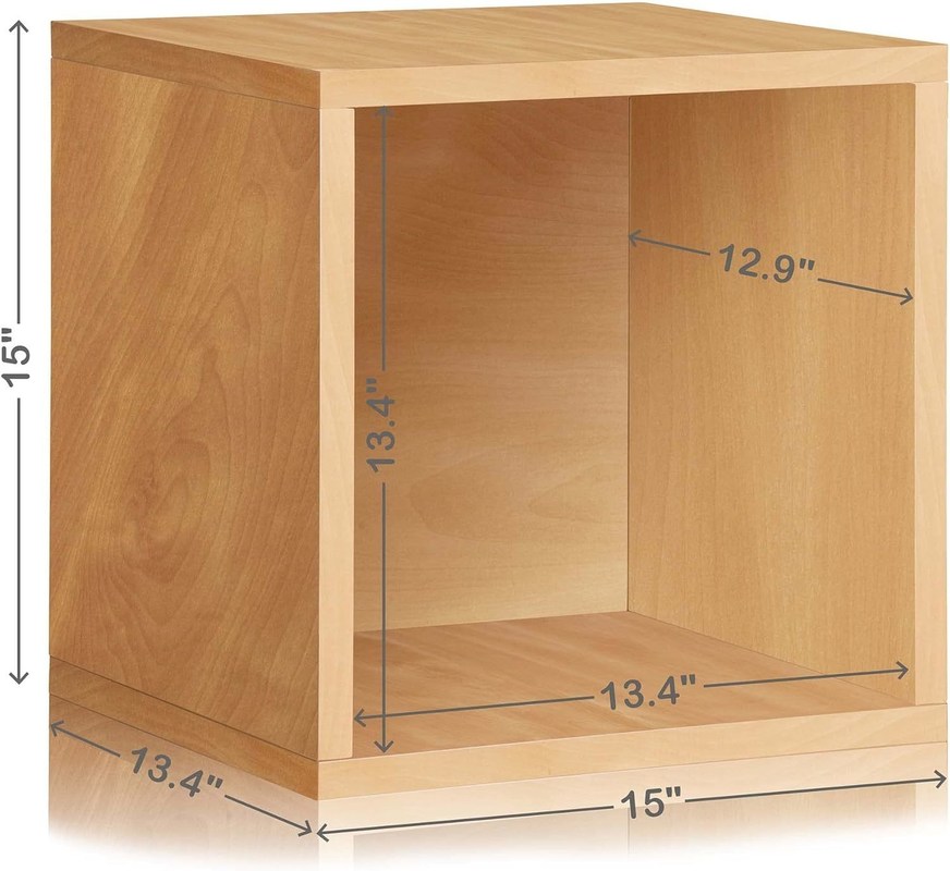 Fundamentos Vintage Vinyl Record Armazenamento Bloco Cubo Organizador Prateleira Espaçonave de Nível Único