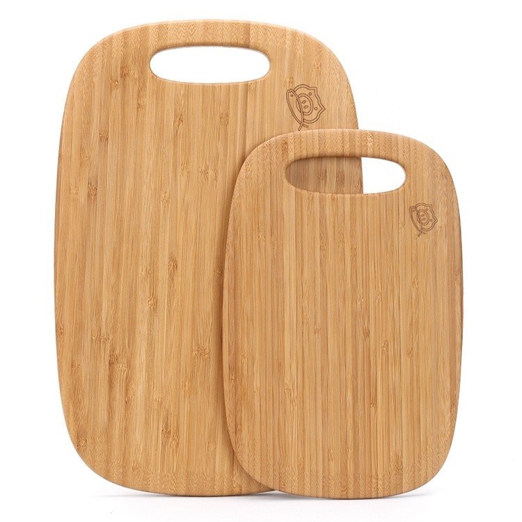 Pequenas bandejas de banho orgânico de queijo vegetais de corte 2 peças para cozinha